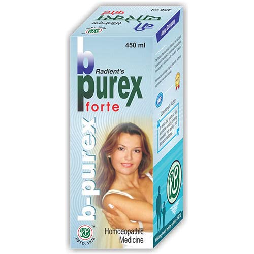 Radient B-Purex Forte Syrup 450ml (Pack of 2)