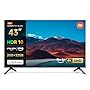 XIAOMI TV F 43, 109 cm (43 Pouces), 4K UHD, Smart TV, Fire TV, Contrôle Vocal Alexa, HDR10, MEMC, 2Go+32Go, Compatible avec AirPlay