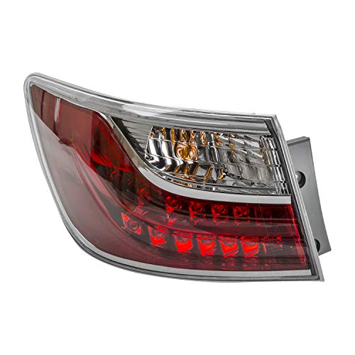 TYC Left Tail Light Assembly Compatible with 2010-2012 Mazda CX-9