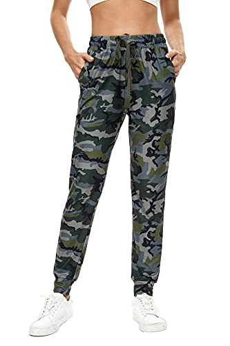 Pantalon de jogging fuselé XXL imprimé camouflage armée pour homme et femme