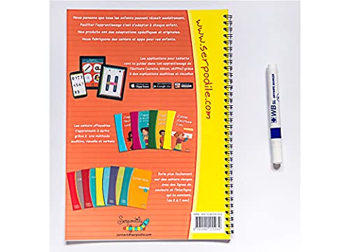 Cahier d'écriture cursive pour pratiquer le tracé à la maison - 6