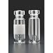 J.G. Finneran Associates 30211L-1232Z, Clear Interlocked Vial/Insert (2 Packs of 100 pcs)