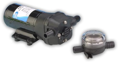 Jabsco 31705-0092 Marine ParMax 4 Bilge and Shower Drain Pump 258 GPH, 12 Volt, 10 Amp,Black