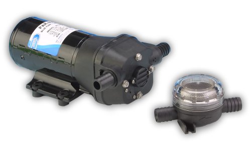 Jabsco 31705-0092 Marine Parmax 4 Bilge And Shower Drain Pump 258 Gph, 12 Volt, 10 Amp,Black #TOP14