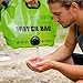 Water Bag for Hiking - 8L Foldable Reusable Storage - Water Container with Spigot - for Hiking Fishing Hunting Travel Beach Cruise Hydration Drinking