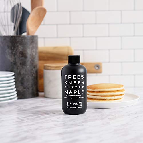 Trees Knees Butter Maple, Organic Maple Syrup With Sea Salt, Vegan, Gluten-Free, Paleo-Friendly, Grade A Maple Syrup Infused With Sweet And Savory Flavor (11.5 Ounce Bottle) #TOP4