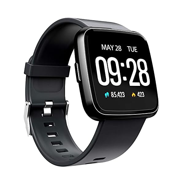 Smart Watch, Waterproof Multisport Fitness Trackers for Women Men, Smartwatches with Heart Rate Blood Pressure Sleep…