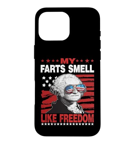 My Farts Smell Like Freedom 4th Of July George Washington �X�}�z�P�[�X iPhone 16 Pro Max �p