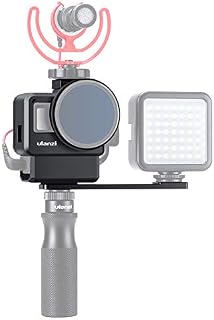 Docooler V2 Pro Sports Camera Cage Vlog Case Protective Cage with Filter Mic