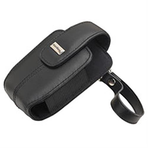 BlackBerry Piel de Cordero Funda giratoria para 8800, 8820, y 8830 (Negro)