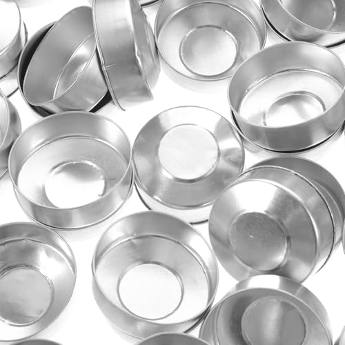 Contenants aluminium pour bougies pour couler 500 chauffe-plat facilement