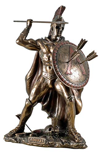 Veronese 708-6932 figurine du roi Leonidas combattant les perses Cover