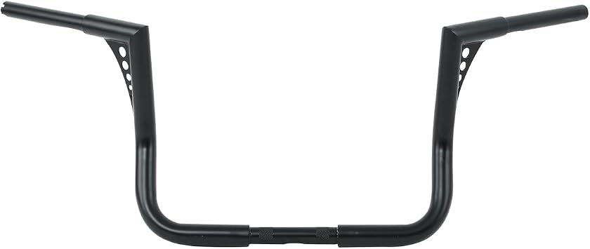 TCT-MOTORPARTS 1 1/4 Rise 12 Ape Hanger Bar Fit for Harley Baggers
