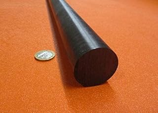 Black Acetal POM Round Rod Delrin 1.50