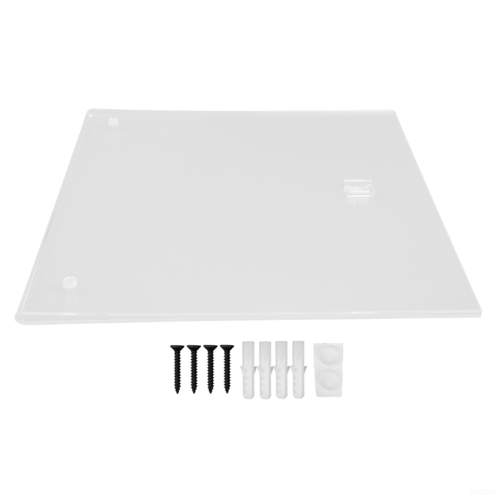 Cornice portafoto in acrilico per dischi in vinile LP 32 x 32 cm trasparente decorazione da parete e da tavolo