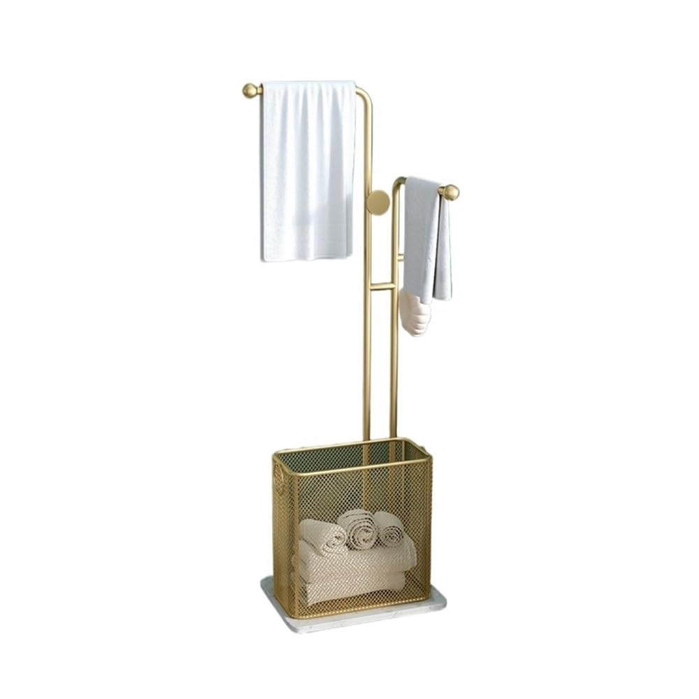 Toalleros para baño independientes y soporte de suelo elegante