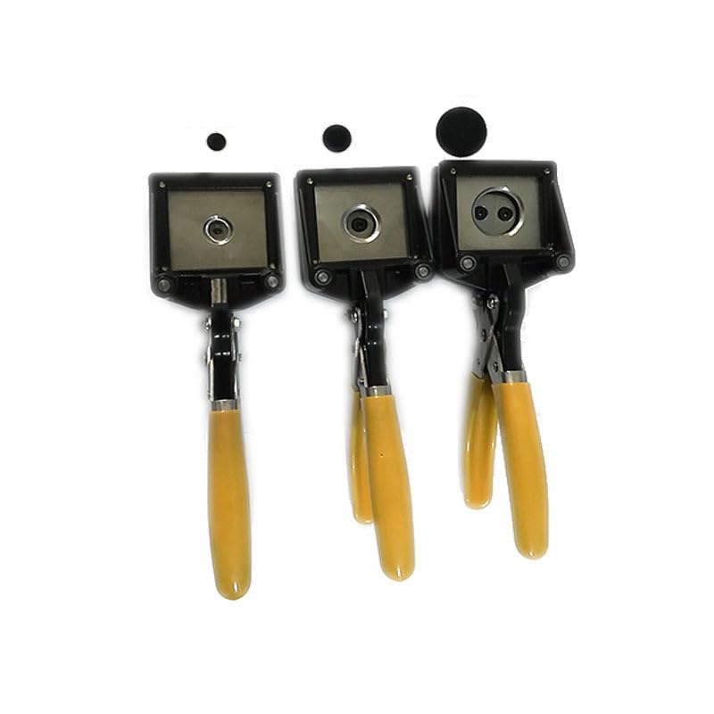 Ręczny ręczny okrągły 20mm 25mm 30mm 32mm papierowy wycinak graficzny do Pro Button Maker Maszyna prasowa(25mm)
