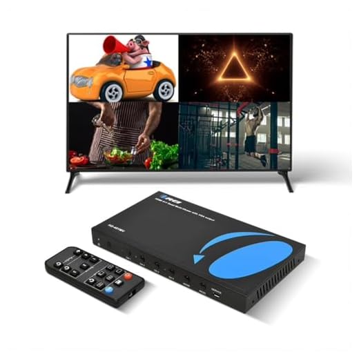 OREI 4-Port HDMI Switcher for Multiple Devices