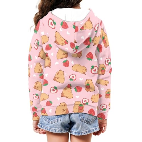 Image of Biyejit Kids Novelty 3D Graphic Printed Hooded Sweatshirt