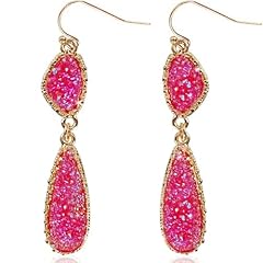 Gold - Hot Pink Stone