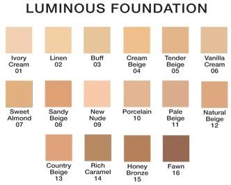 Luminous Liquid Foundation - Ultra Moisturizing Natural Lightweight Full Coverage - Linen