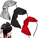 Girls 8" Big Bows Hairstyle Hair Hoops Headbands Hair Band for Girls Women Daily Wearing and Party Decoration Pack of 6 Colors
