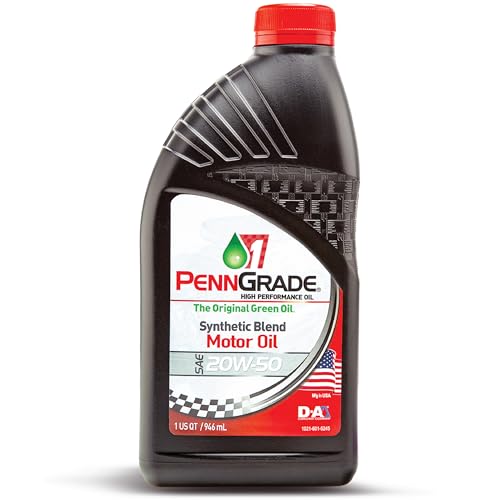 PENN GRADE 1, 71196, Synthetic Blend High Performance Oil SA...