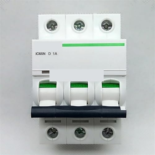 Mini disjoncteur MCB IC65N 3P D1A A9F19301 courbe D pour protection tableau électrique