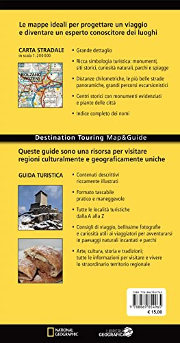 Trentino Alto Adige. Carta Stradale E Guida Turistica 1:200.000 - 2