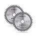 Gunpla 2 Pieces 4-1/2-inch 40 Tooth Alloy Steel TCT General Purpose Hard & Soft Wood Cutting Saw Blade with 7/8-inch Arbor