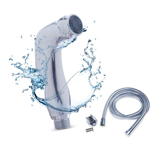 Image of Bathroom Jet Spray for Toilet Ennius Toilet Jet Spray, Jet Spray for Toilet Portable | Portable Jet Spray for Toilet - for Multiple Tasks | Jet Spray Portable | Toilet Spray Shower Hose Jet
