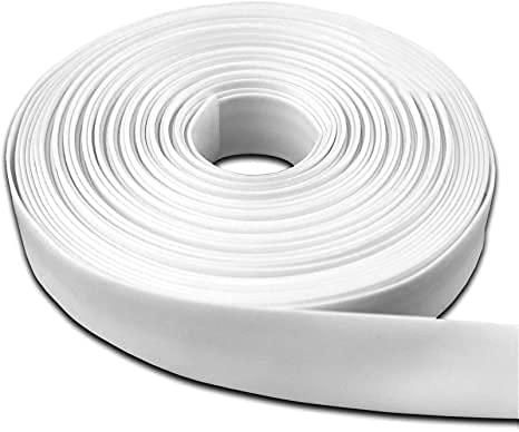 GoBagee® Polyolefin HeatShrink Tube Pack of 2 Meters Heat Shrink cable sleeve Size and Color (8mm, White, 1) (B093DWH1S9) Amazon Price History, Amazon Price Tracker