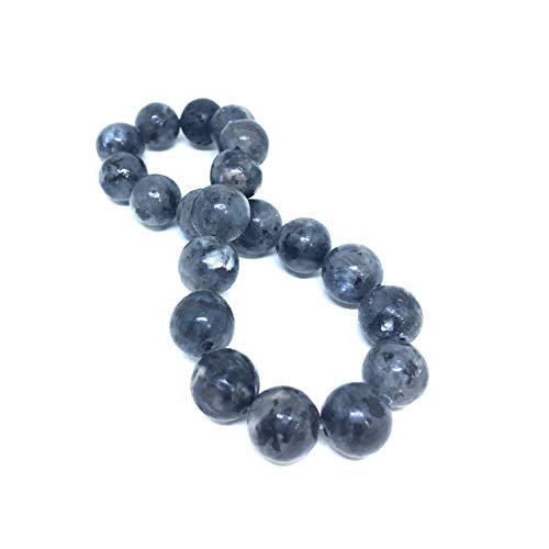 Pulseira Masculina Feminina De Bolinha Unissex Cinza 10mm
