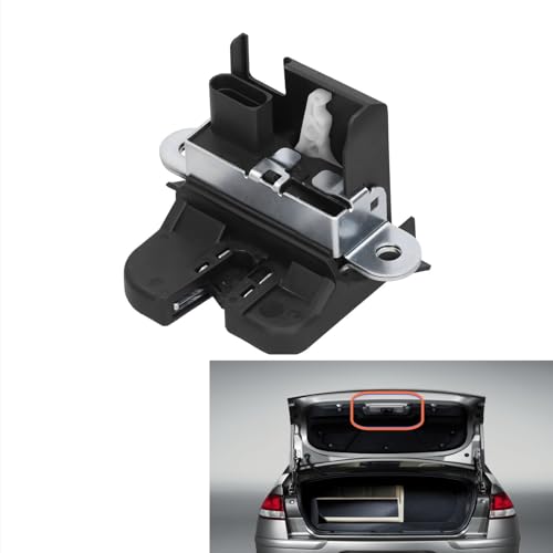 Heckklappenschloss Kofferraumschloss Heckklappen Kofferraumdeckel Türschloss kompatibel mit Passat B6 GOLF MK5 MK6 1T1 1T2 1T3 3C5 B7 6R1 6C1 5N 2003-2018, Ersatz für 5K0827505A 1T0827505H