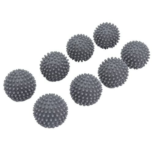Bola de Secagem Secador Bolas de Limpeza a Seco 8 Pcs Máquina de Silicone Pom Bola 6Cm Máquina de Se