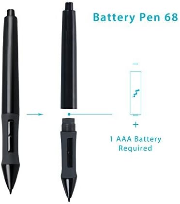 HUION 420 4x2.23 inç Grafik Tabletler OSU! Mac/Windows için Grafik Tablet Signaturpad - Home-Office & E-öğrenme için ideal (siyah) - Görsel 5