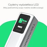 Greencell PowerPlay Ultra Powerbank 25200 mAh 140 W, USB-C PD, szybkie ładowanie laptopa, MacBook, iPhone 16/15/14 Pro Max, wyświetlacz LCD, zewnętrzna ładowarka do urządzeń o dużym zapotrzebowaniu na