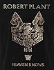 Robert Plant Men's Heaven Knows Black T-Shirt #2