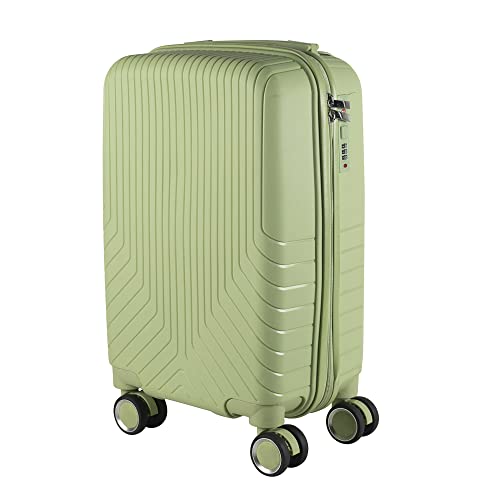 Mala de bordo em Polipropileno 4 rodas 360º - AeroMalas Sérvia (Verde)