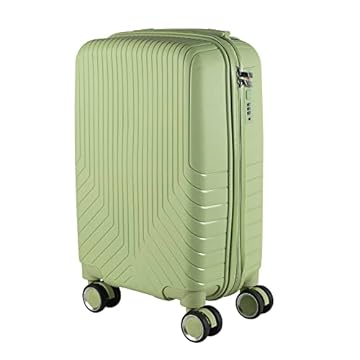 Mala de bordo em Polipropileno 4 rodas 360º - AeroMalas Sérvia (Verde)