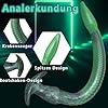 Jixaxe Extra Langer Tentakel Analplug Realistischer Aal Buttplug Silikon Dildo Monster Fantasy Dildos mit Ankerförmige Basis Butt Plug G-Punkt Prostata Stimulation Sexspielzeug für Männer Frauen (M) #2