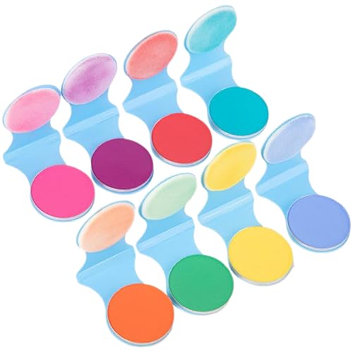 8 piezas/juego de tinte temporal para el cabello, 8 colores de tiza para el cabello para niñas y niños, maquillaje desechable lavable para Halloween, Navidad, cumpleaños, cosplay, fiesta de bricolaje,