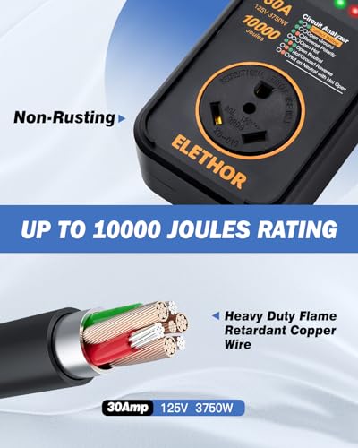 Elethor AAELRV0402YJTSCUS01 Rv Surge Protector 30 Amp thumb #2