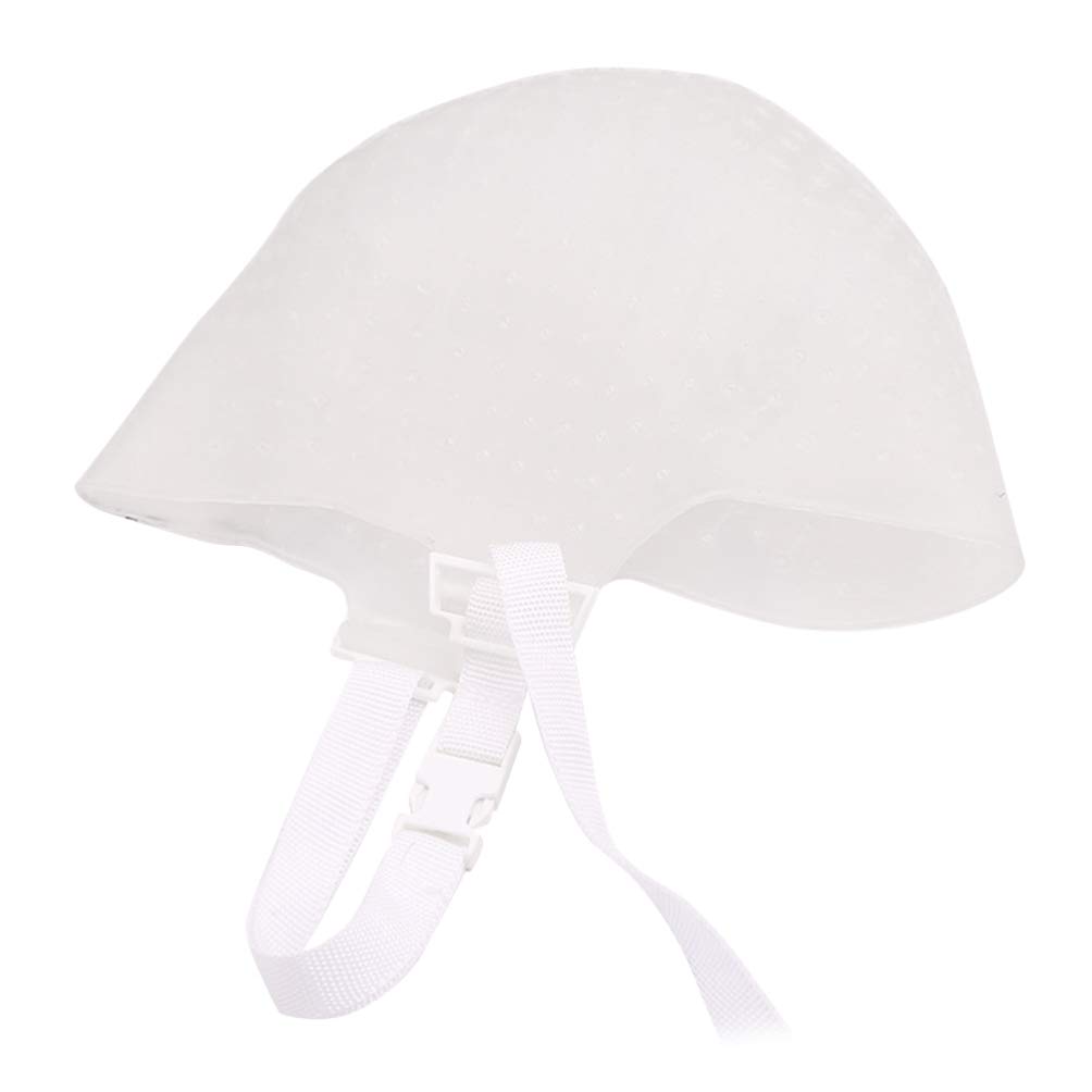 FRCOLOR Silicone Highlight Hair Cap Reusable Silicone Hair Highlighting Cap with Needle Professional Tools Styling for Hair Dyeing Hair Salon Dye Hat