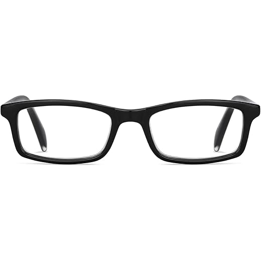 Lenskart Readers Black Rectangular Eyeglasses 2.5