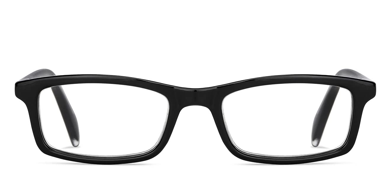 Lenskart READERS | Black Rectangular Full Rim Reading Eyeglasses | For Men & Women | For 2.5 Power | LR E11058 (B0BX18BTGV) Amazon Price History, Amazon Price Tracker