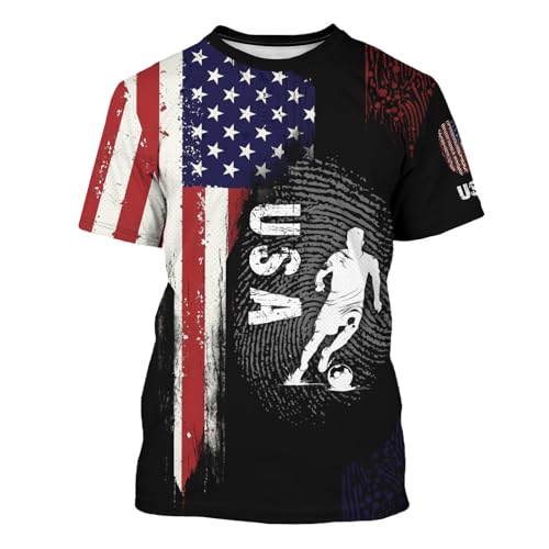 REVENEVER USA Soccer Jersey for Men