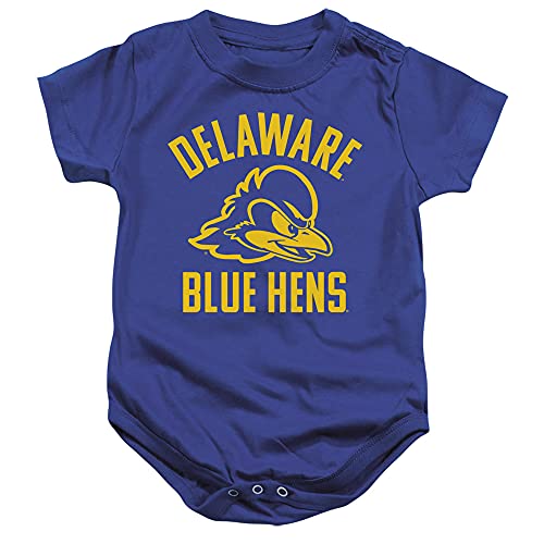 University of Delaware Official One Color Ud Fightin Blue Hens Unisex Infant Snap Suit for Baby,Royal Blue, 6 Months