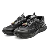 Laforst Womens LF3239 KPU Upper Slip Resistant Black Fashion Sneakers 8