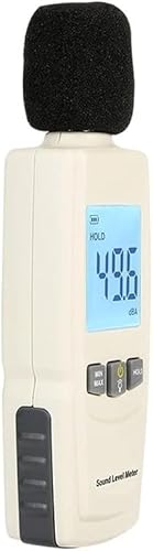 IUBGFTO Medidor de decibelios de Sonido Digital, medidor de Ruido, medidor de Nivel de Sonido, medidor DB, Detector de Audio, Instrumentos de medición de decibelímetro